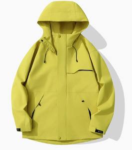 <b>Soft</b> <b>Shell</b> Men's Waterproof Lightweight Windbreaker <b>Jacket</b> Stand Collar <b>Hooded</b> Winter Streetwear for Fishing & Hiking Breathable - Product Image 6