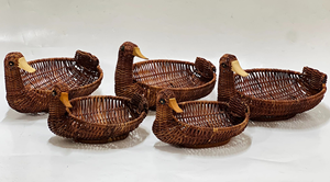 Panier en rotin imperméable de haute qualité, tissé à la main, bac de rangement naturel pour salon, cuisine, buanderie, design moderne et écologique - Product Image 2