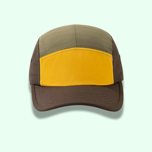 Gorra de algodón curvada y colorida para exteriores, al por mayor, de felpa 100%, con visera ajustable, estilo camper, personalizada, unisex, para ropa deportiva, de 5 paneles - Product Image 1