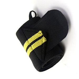 Attelle de poignet respirante pour haltérophilie en coton et polyester, unisexe, robuste, réglable avec fermeture auto-agrippante pour l'entraînement en salle de sport - Product Image 5