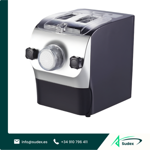 เครื่องทำเส้นก๋วยเตี๋ยวอัตโนมัติ Sudex N&Pm-40Electric สำหรับทำพาสต้าสด แป้งเกี๊ยว ขนาดเล็กกะทัดรัด ใช้ในครัวเรือน ทำจากพลาสติก - Product Image 1
