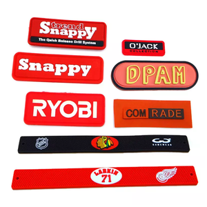 Premium Soft Touch PVC Rubber Logo Patches For Caps Beanies Backpacks Travel Bags And Accessories - Product Image 4