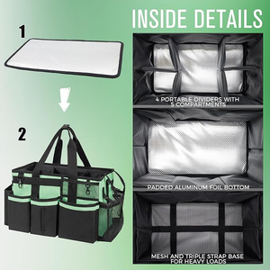 Bolsa Impermeable Multiusos para el Cuidado del Caballo y Herramientas, Bolsa de Almacenamiento de Herramientas para el Cuidado del Caballo, para Uso Ecuestre y Animal - Product Image 3