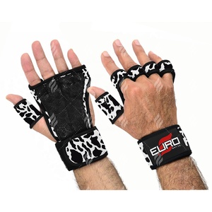Guantes de gimnasio profesionales personalizados OEM, diseñados en neopreno para entrenamientos de fuerza con agarre seguro, acolchado y estabilidad en la muñeca. - Product Image 1