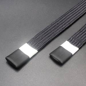 Cordón Trenzado de Poliéster Encerado de 10 mm, Cordones Planos Impermeables para Bolsas de Ropa, Zapatos, Colores Personalizados - Product Image 2