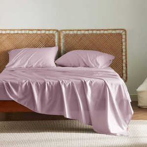 Bamboo 4-Piece Bedding Set <b>King</b> <b>Size</b> Flat Fitted <b>Sheet</b> Sets Modern Style - Product Image 6