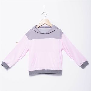 ODM bleu ciel/rose rouge Hoodies pull pour enfants pour filles et garçons - Product Image 1