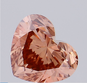 Diamante Cultivado en Laboratorio con Certificación IGI, 2.53 CT, Corte Brillante en Forma de Corazón, Color Vívido Fantasía, Claridad VS1, CVD, ROYAL GEMS, para Joyería - Product Image 1