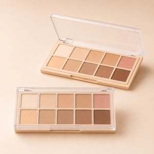 พาเลทอายแชโดว์ Nude Dimension-10 เฉดสีเมทัลลิกและชิมเมอร์ เมคอัพแบบอัดแข็งจากแร่ธาตุ - Product Image 6