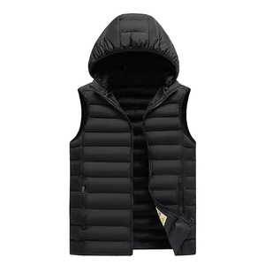 Gilet matelassé léger en duvet et coton pour homme – Idéal pour le quotidien en hiver - Product Image 1