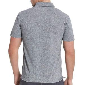 Fabricante Byval, Camisetas de Golf para Hombre al por Mayor, Logotipo Personalizado Impreso, 100% Poliéster, Fibra de Bambú, Secado Rápido - Product Image 2