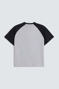 Camiseta Raglán de Dos Tonos para Hombre con Logotipo OEM Personalizado, Camiseta de Manga Corta, Ropa Deportiva al por Mayor, Camiseta Informal de Verano - Product Image 6