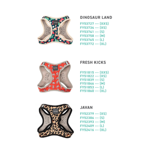 FuzzYard <b>Step</b>-In Harness <b>for</b> <b>Pets</b> Fresh Kicks (S) - Product Image 2