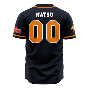 Maillot de baseball personnalisé en mesh avec logo brodé, séchage rapide, vêtements de sport d'équipe - Product Image 2