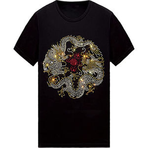 Camiseta con pedrería para un look informal elegante, cómodo y glamuroso. - Product Image 1