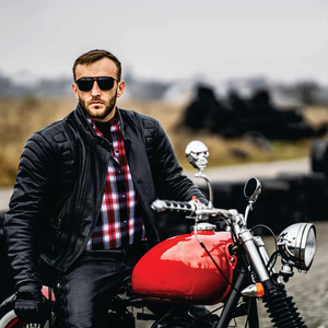 Chemise de moto doublée en flanelle pour homme, à carreaux en aramide, respirante, pour l'hiver, équipement de protection pour la conduite et le tourisme, personnalisable OEM, vente en gros - Product Image 5
