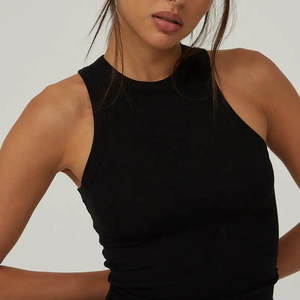 Camiseta Deportiva Informal Transpirable de Algodón y Bambú de Secado Rápido Ecológica Blanca Regular para Mujer - Product Image 6