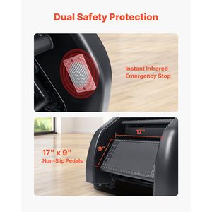 Máquina de Escalada para el Hogar con Pantalla LED, Escalador de Escaleras con Subida Continua, 15 Niveles de Velocidad, Carga Máxima de 28 kg, 330 Libras - Product Image 4