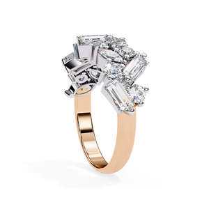 <b>Memory</b> Lights Certified 18K Solid Gold Lab Created Diamond Ring Lab Grown Diamond Ring - Product Image 2