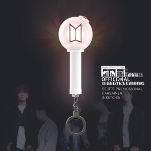 พวงกุญแจแท่งไฟวงบีทีเอส รุ่น SE-bts พรีเมียม พร้อมคาราไบเนอร์และพวงกุญแจสำหรับโปรโมชั่น - Product Image 3