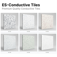 [ES Advanced Materials] Carrelage de sol en vinyle antidérapant moderne ES-Conductive 2T Haute résistance Professionnel Durable Antistatique PVC