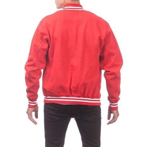 OEM Custom Streetwear Embroidery Plain Letterman <b>Jackets</b> <b>Winter</b> Men Leather Sleeves College Varsity <b>Jacket</b> - Product Image 2