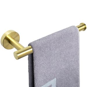 Porte-serviettes mural en acier inoxydable de forme rectangulaire, support fiable pour serviettes, idéal pour la salle de bain et la maison - Product Image 5