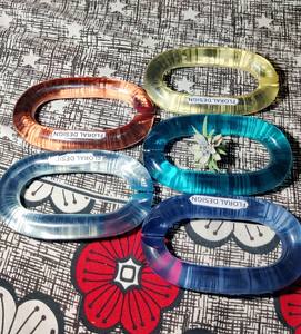 Chaînes en résine personnalisables, très grandes et aux couleurs claires, maillons en résine multicolores de grande taille disponibles. - Product Image 6