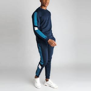 Chándal OEM de cuello redondo para hombre, chándal de piezas personalizadas, Sudadera con capucha y trajes para trotar - Product Image 4