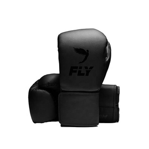 Nouveaux gants de boxe en cuir Fly pour l'entraînement au combat - Confortables, extensibles, légers, à séchage rapide, gants de boxe Fly professionnels personnalisés - Product Image 3