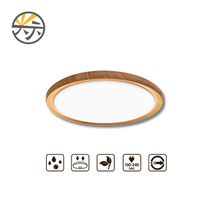 Lámpara de techo LED blanca para bosque, de alta calidad, 10-25 m², AC100-240V, IP54 - Product Image 1