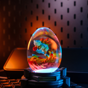 Lámpara de resina personalizada, lámpara de resina, luz nocturna personalizada, lámpara de epoxi de Pokémon, lámpara art déco, regalo personalizado, regalo hecho a mano - Product Image 6