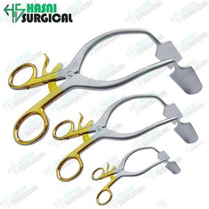 เครื่องถ่างช่องคลอดแบบ Lletz สำหรับผ่าตัดทางนรีเวช รุ่นขายดี ผลิตในประเทศปากีสถาน  แบบครึ่ง TC สีทอง  รับทำโลโก้ตามสั่ง - Product Image 3