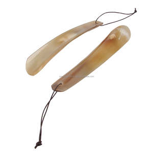 Compact Pocket Size Carved Buffalo Horn Eco-Friendly <b>Shoe</b> Horn Travel Friendly Lightweight Handmade Durable Polished - Product Image 5