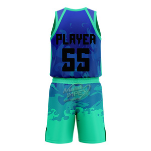 Conjunto de Uniforme de Baloncesto Personalizado para Hombre, Jersey sin Mangas con Cuello en V Degradado, Pantalones Cortos, Mangas para Brazos, Diadema, Mochila - Product Image 4