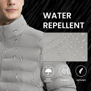 High Quality gary Color Customized Puffer <b>Jacket</b> Unisex Breathable Windproof Casual Wear Men Puffer <b>Jacket</b> For Winter <b>jacket</b> - Product Image 4
