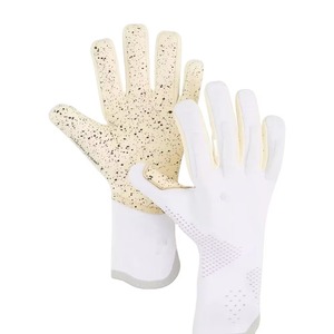 Professional Football Goalkeeper Glove Breathable Fabric Non-Slip Grip High <b>Elasticity</b> Shock Protection <b>Lace</b>-Up - Product Image 1