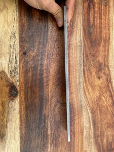 ใบมีดเปล่าทำมือเกรด DIY คุณภาพสูงจากเหล็กดามัสกัส ขนาด 10 นิ้ว สำหรับทำมีดล่าสัตว์ มีดสกินเนอร์ และมีดดาบ - Product Image 2