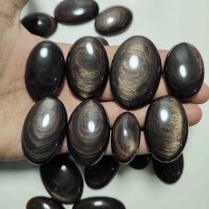 Piedra Preciosa de Jaspe Unakita Dorado Natural, Tamaño Libre, Alta Calidad, Pulido en Ambos Lados, Piedra Suelta, Certificada por Terceros, con Juego de Colores - Product Image 3