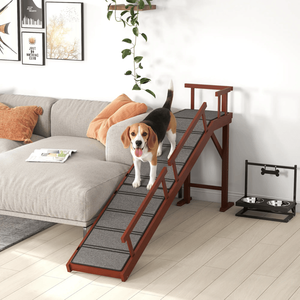 Rampe pour chien pour un accès facile aux animaux de compagnie, lit et accessoires pratiques pour une utilisation confortable à l'intérieur et à l'extérieur - Product Image 1
