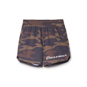 Pantalones Cortos Deportivos para Hombre, Verano 2023, Venta al Por Mayor, 100% Poliéster, Ligeros, Casuales, Tejidos, con Aberturas Laterales, para Baloncesto, Gimnasio y Running - Product Image 5