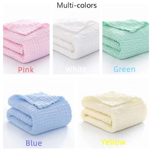 Mantas Suaves de Muselina Transpirable de Algodón para Recién Nacidos, Niños y Niñas, Mantas para Bebés para Uso Doméstico - Product Image 6