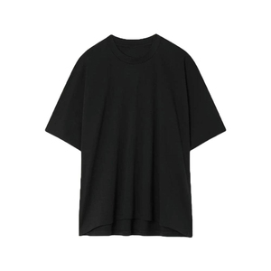 เสื้อยืดผู้ชายไซส์ใหญ่คุณภาพสูง 220GSM ผ้าฝ้ายออร์แกนิค 100% สีพื้น ปักโลโก้ด้านหน้า สไตล์ลำลอง ขายส่ง - Product Image 5