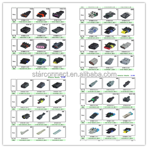 제조업체 2 20 핀 아우디 커넥터에 4 RCA 여성 오디오 및 비디오 어댑터 자동차 와이어 하네스 다양한 유형 자동 배선 하네스 - Product Image 6