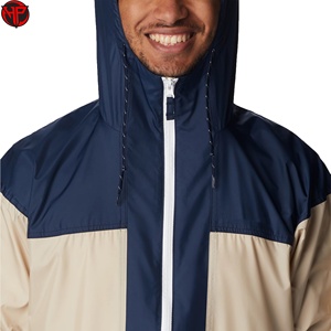 Chaqueta Cortavientos con Capucha y Estampado Animal para Hombre, con Cierre de Cremallera, Impermeable, de Alta Calidad, con Impresión por Descarga Personalizada - Product Image 5