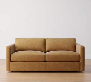 Volume Deals Modern Style D3050 High Quality Pull-Out <b>Sleeper</b> <b>Sofa</b> Cushion Slumber 10 OEM Synthetic Leather Bedroom Use - Product Image 3