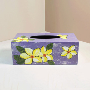 Boîte à mouchoirs portable laquée, couvre-boîte à mouchoirs, accessoire de salle de bain à prix abordable - Product Image 3