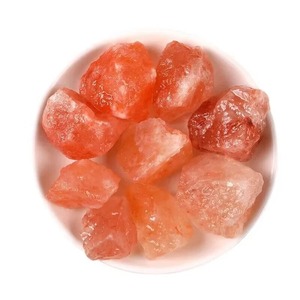 เกลือหิมาลัยสีส้มธรรมชาติ 1/3/5/8 ออนซ์ หินดิบ เกลือสีส้มธรรมชาติ ควอตซ์รูปทรงไม่สม่ำเสมอ หินเกลือสีส้มตกแต่งบ้าน ของขวัญ - Product Image 3