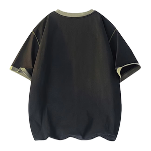 Paquete Múltiple de Camisetas Unisex 100% Algodón, Suaves, Transpirables, Ecológicas, de Corte Holgado, Manga Corta, Cuello Redondo, Color Sólido, Bangladesh - Product Image 2