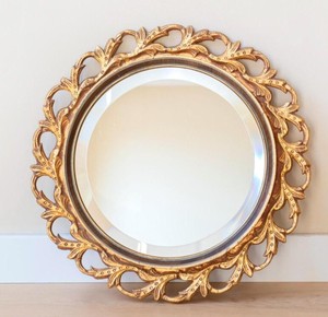 Vente chaude 2024 Miroir mural décoratif rond Accent Grand miroir vénitien pour la décoration intérieure - Product Image 1